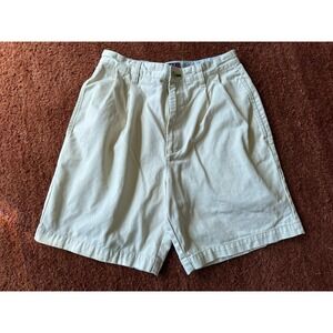 Vintage Men's Tommy Hilfiger Cream Shorts Y2K Waist 29‎ 90s